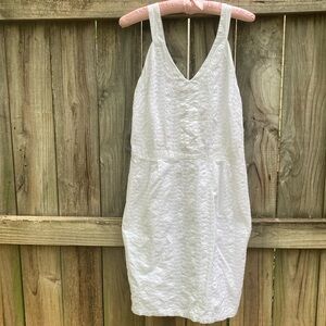 Old Navy cotton white eyelet dress